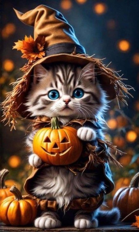 Открытка на хэллоуин