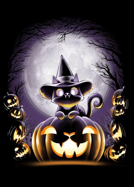 Рисунки на хэллоуин