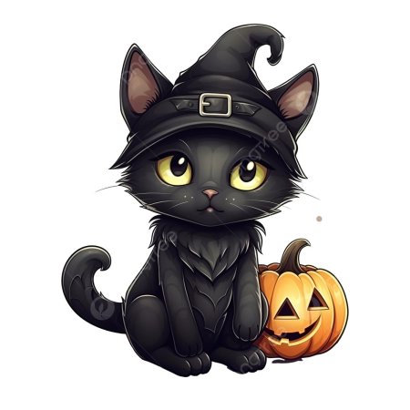 Хэллоуин кот