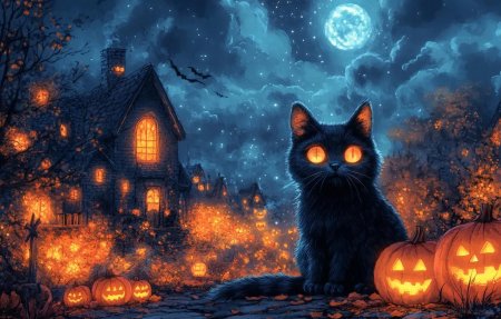 Фон хэллоуин