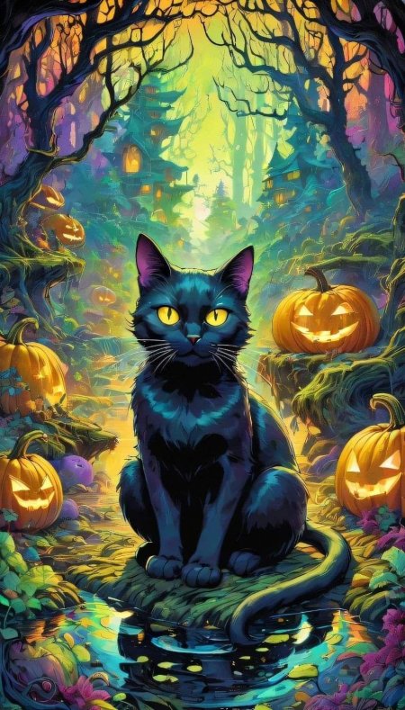 Арт хэллоуин