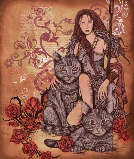 Фрейя богиня скандинавская