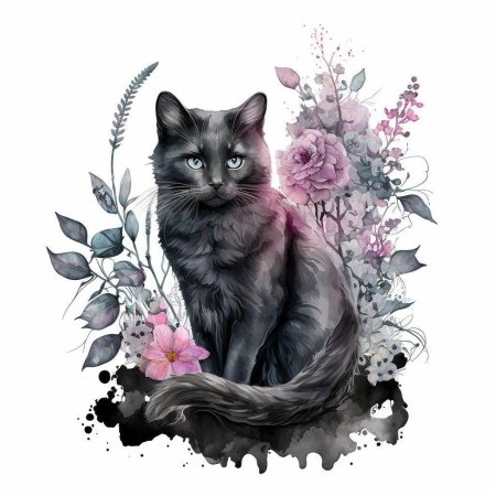 Кошачий арт