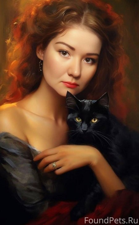 Кот девушка