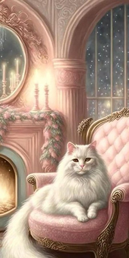 Иллюстрация кошка