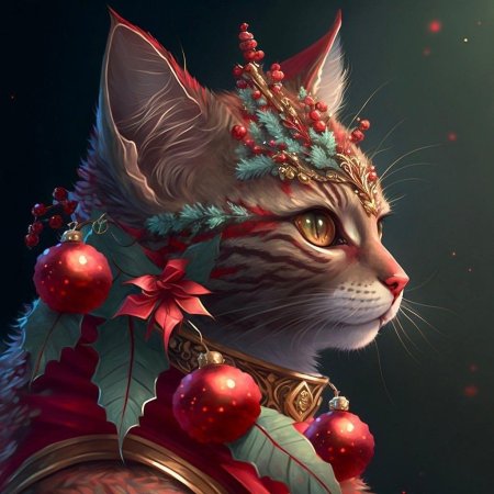 Кошка красавица