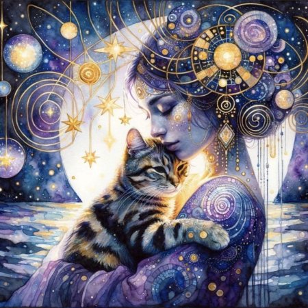 Кошачий арт