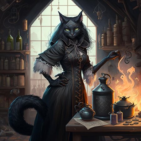 Колдунья фэнтези