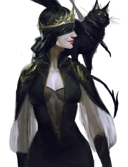 Воительница фэнтези