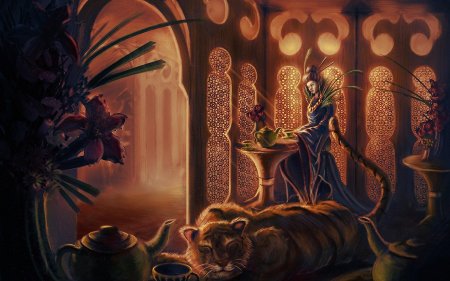 Красавица и чудовище фэнтези