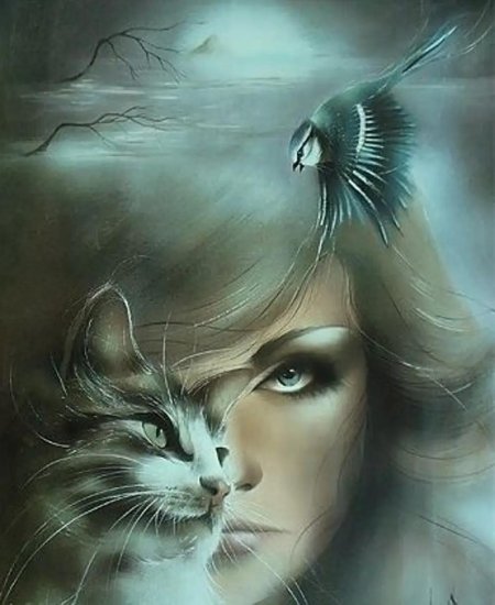 Кошка фэнтези