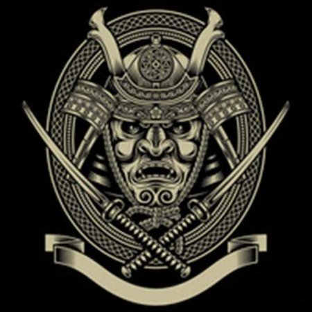 Маска ронина самурая