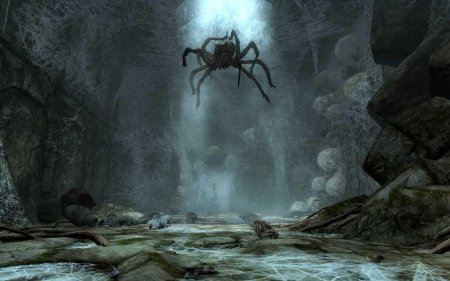 Морозный паук скайрим