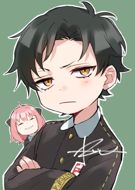 Аня и дамиан аниме spy x family