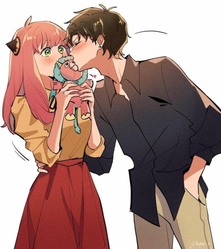 Аниме милая пара