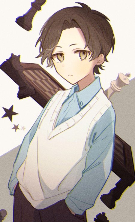 Мужчина аниме арт