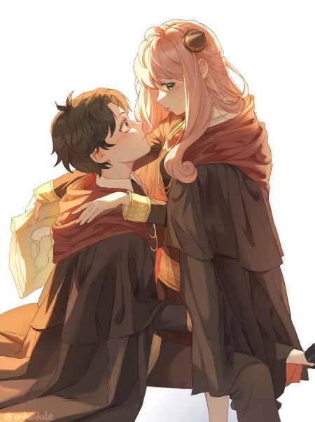 Пары аниме милые