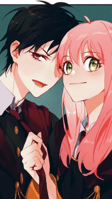 Милая аниме пара
