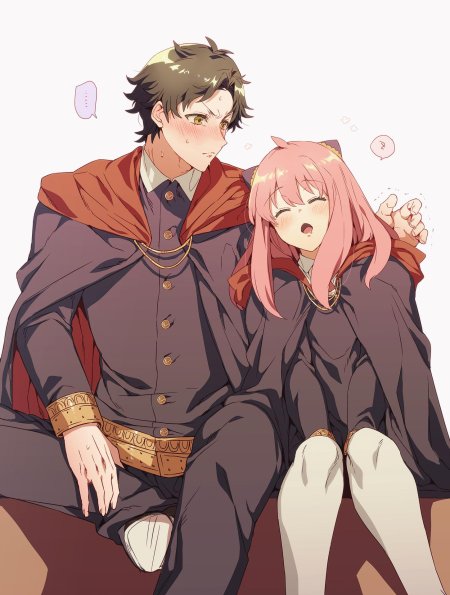 Аниме семья шпиона аня и демиан