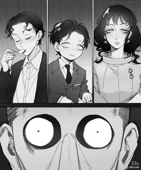 Манга семья шпиона