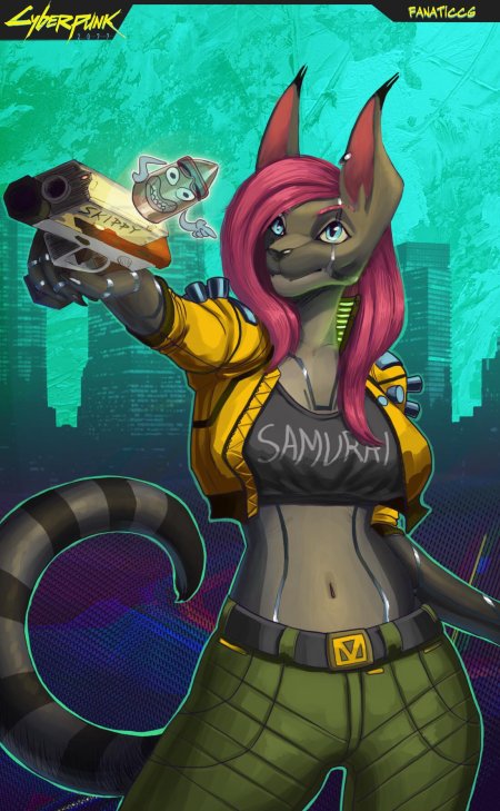 Cyberpunk loading screens