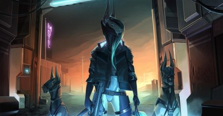 Фурри киберпанк