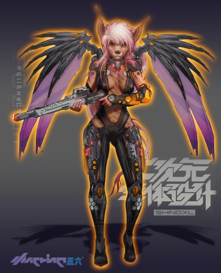 Робот киберпанк