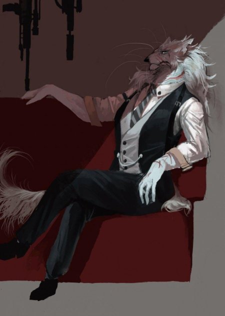 Фурри самец