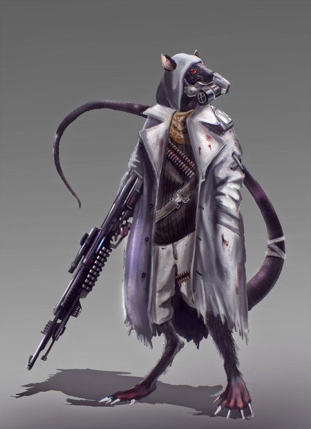 Антропоморфная крыса