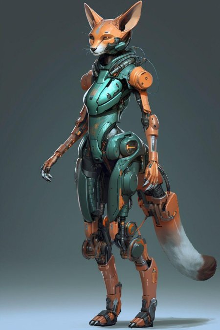 Робот лиса