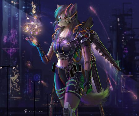 Джейн cyberpunk