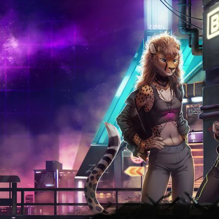 Фурри гепард