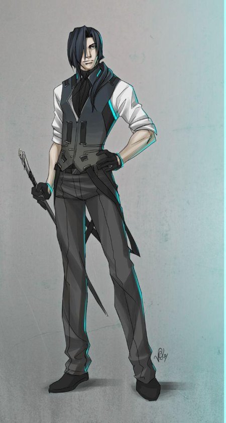 Концепт арт парень