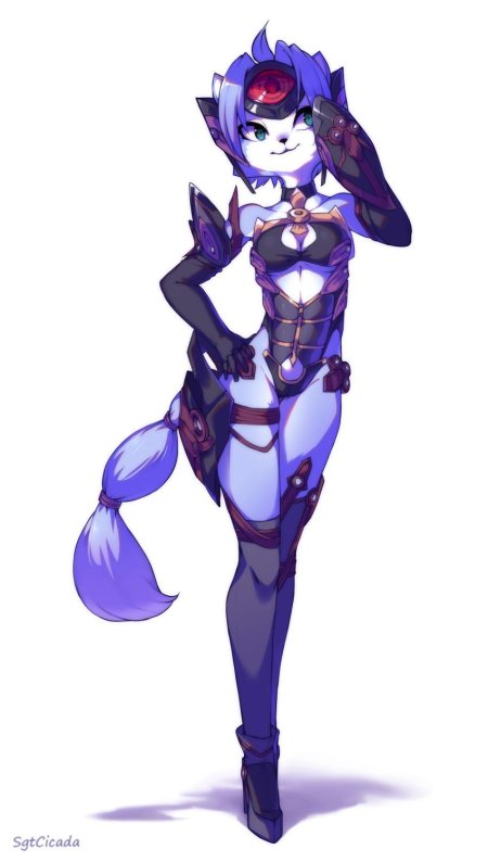 Krystal star fox