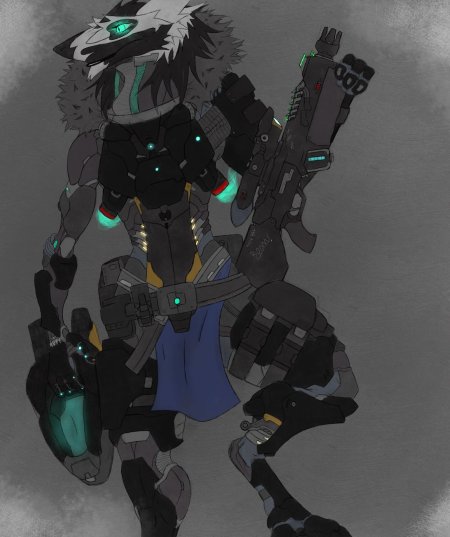 Фурри робот