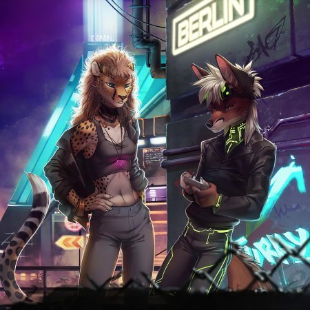 Фурри киберпанк 2077