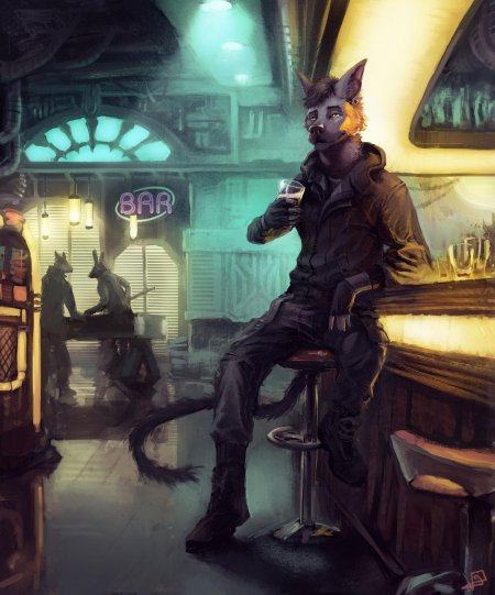 Cyberpunk 2077 furry