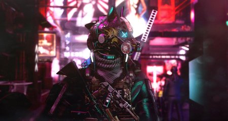 Cyberpunk 2077 волк