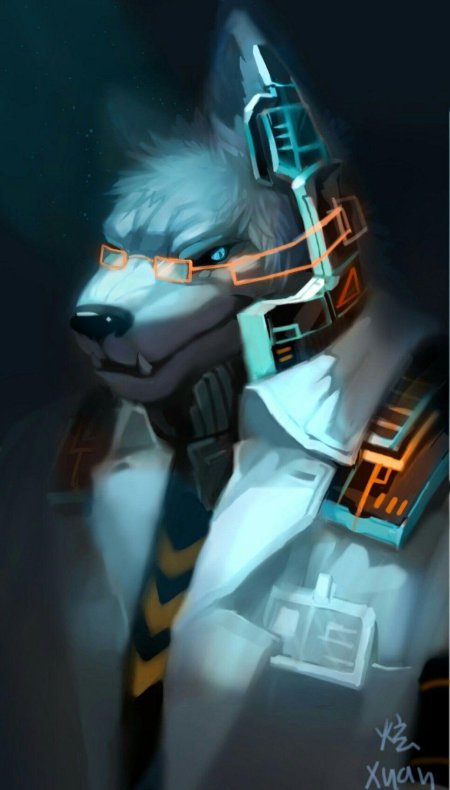 Фурри киберпанк