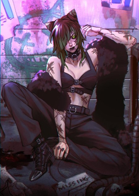 Киберпанк мода