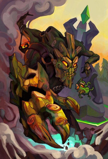 Нефритовый голем hearthstone