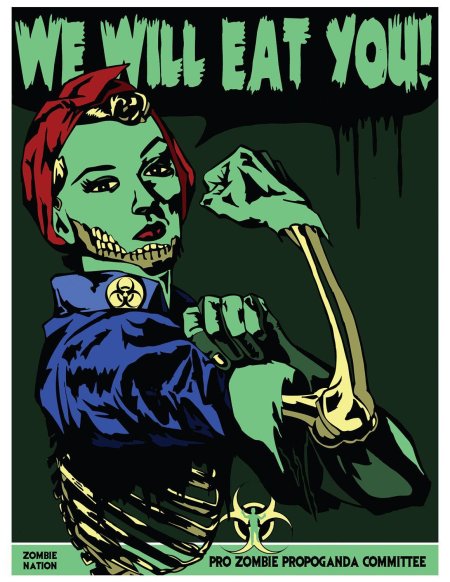 Зомби арт