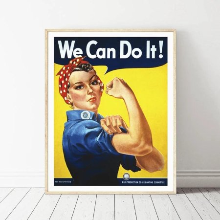 Плакат «we can do it!» говард миллер