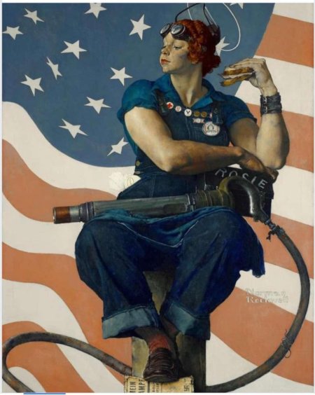 Рози клепальщица рокуэлл