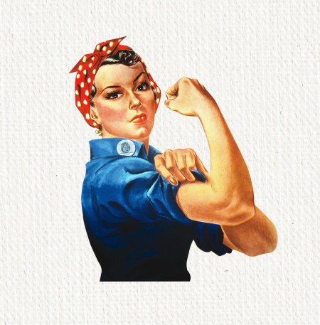 Советские плакаты с девушками