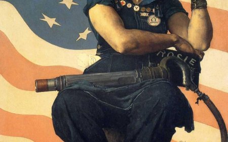 Рози клепальщица рокуэлл