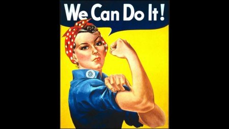 Плакат we can do it