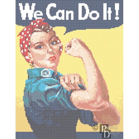 Клепальщица рози плакат