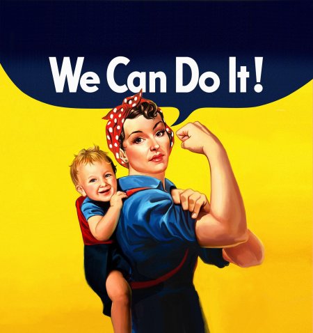 Плакат we can do