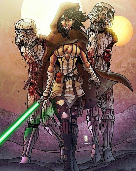 Зомби штурмовики в звездных войнах